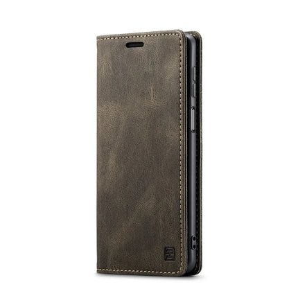 For Samsung Galaxy A15 5G / Galaxy A15 4G Wallet Case AUTSPACE A01 Leather Stand Cover with RFID Blocking Card Holder