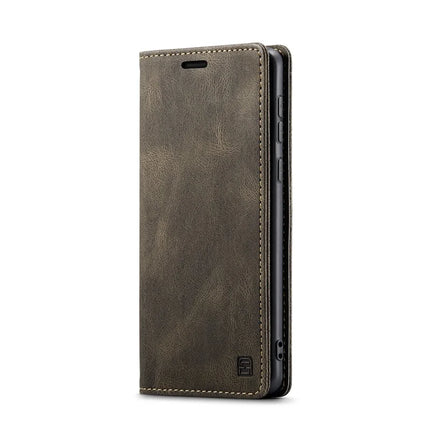 For Samsung Galaxy A35 5G Wallet Case AUTSPACE A01 Leather Stand Cover with RFID Blocking Card Holder
