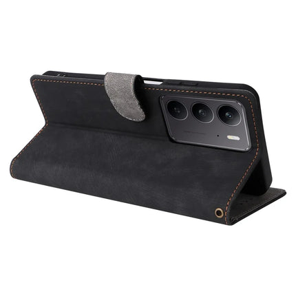 Wallet Phone Case for Realme 14x 5G / V60 Pro / C75 RFID Blocking PU Leather Cover Stand View