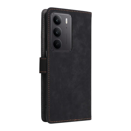 Wallet Phone Case for Realme 14x 5G / V60 Pro / C75 RFID Blocking PU Leather Cover Stand View