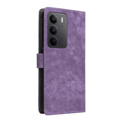 Wallet Phone Case for Realme 14x 5G / V60 Pro / C75 RFID Blocking PU Leather Cover Stand View