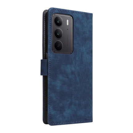 Wallet Phone Case for Realme 14x 5G / V60 Pro / C75 RFID Blocking PU Leather Cover Stand View