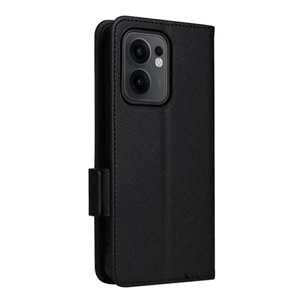 For Oppo Reno13 F 5G / 4G Case Litchi Texture PU Leather Wallet Flip Phone Cover