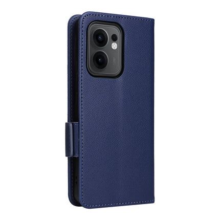 For Oppo Reno13 F 5G / 4G Case Litchi Texture PU Leather Wallet Flip Phone Cover