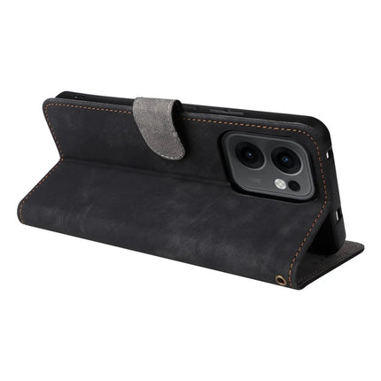 For Oppo Reno13 F 5G / 4G Wallet Case RFID Blocking PU Leather Cover Stand View