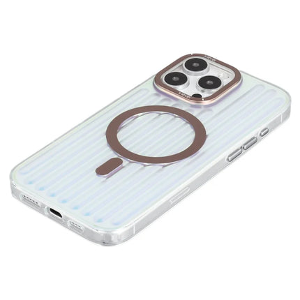 X-LEVEL For iPhone 16 Pro Max Case Compatible with MagSafe Iridescent Color Changing PC + TPU Phone Cover