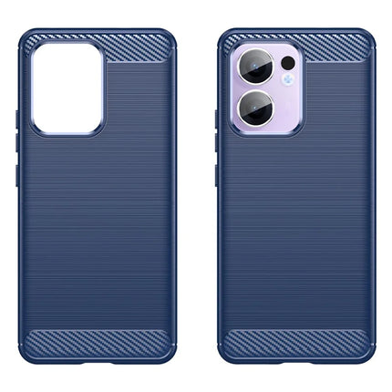 For Oppo Reno13 F 5G Case Protective Phone Cover Carbon Fiber Texture Brushed