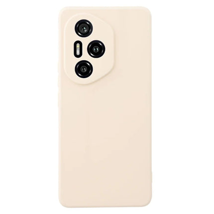 For Honor 300 Pro Case Precise Cutouts Straight Edge TPU Shockproof Phone Cover - White