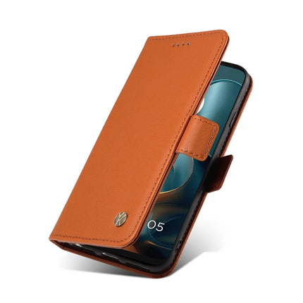 For Motorola Moto G15 4G Wallet Phone Case YIKATU YK-003 Leather Stand Cover