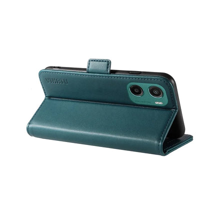 For Motorola Moto G15 4G Wallet Phone Case YIKATU YK-003 Leather Stand Cover