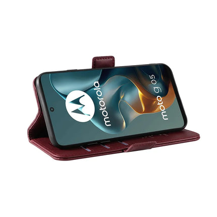 For Motorola Moto G15 4G Wallet Phone Case YIKATU YK-003 Leather Stand Cover