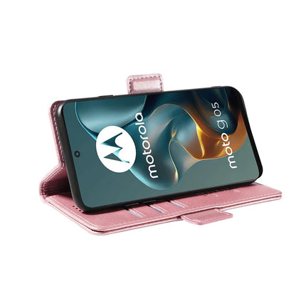 For Motorola Moto G15 4G Wallet Phone Case YIKATU YK-003 Leather Stand Cover