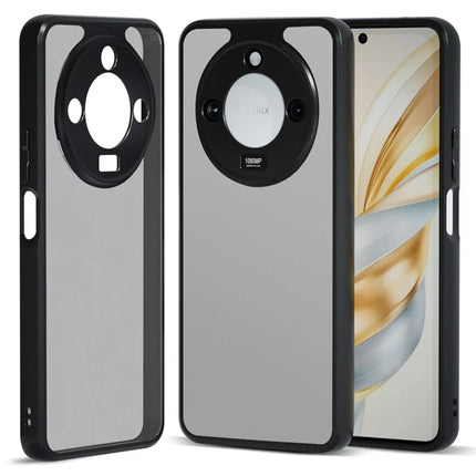 IBMRS For Honor X60 5G Case TPU + PC Heavy Duty Shockproof Phone Cover Camera Protection - Matte Black