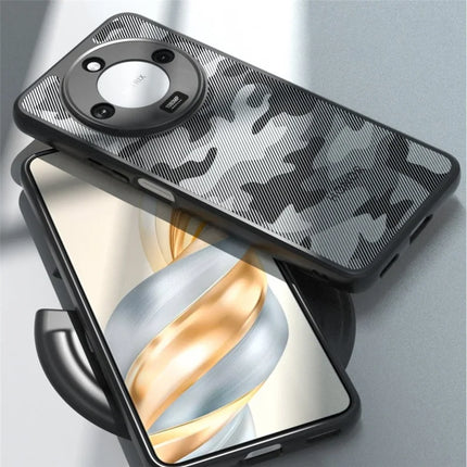 IBMRS For Honor X60 5G Case TPU + PC Heavy Duty Shockproof Phone Cover Camera Protection