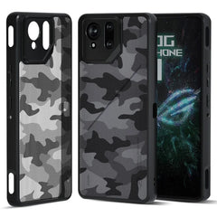 IBMRS For Asus ROG Phone 9 5G / Phone 9 Pro 5G Case TPU + PC Heavy Duty Shockproof Phone Cover Camera Protection - Artistic Camouflage