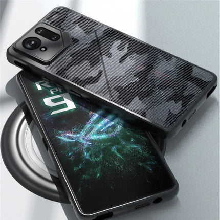 IBMRS For Asus ROG Phone 9 5G / Phone 9 Pro 5G Case TPU + PC Heavy Duty Shockproof Phone Cover Camera Protection