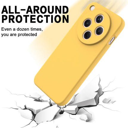 For Oppo Find X8 5G Liquid Silicone Case Phone Back Cover with Hand Strap