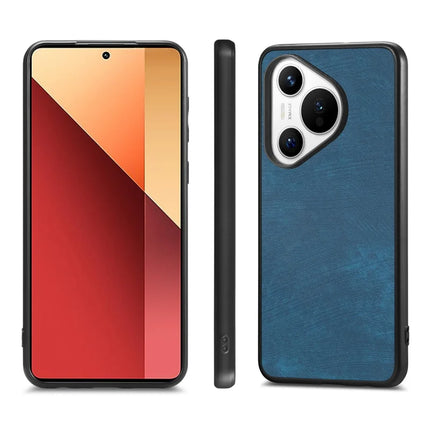 For Huawei Pura 70 Case Shockproof Slim Retro Leather Phone Back Cover