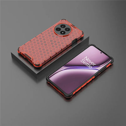 Phone Case For OnePlus 13R 5G  /  Ace 5 5G  /  Ace 5 Pro 5G Honeycomb Shape PC + TPU Cover