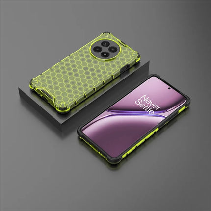Phone Case For OnePlus 13R 5G  /  Ace 5 5G  /  Ace 5 Pro 5G Honeycomb Shape PC + TPU Cover