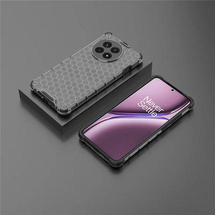Phone Case For OnePlus 13R 5G  /  Ace 5 5G  /  Ace 5 Pro 5G Honeycomb Shape PC + TPU Cover