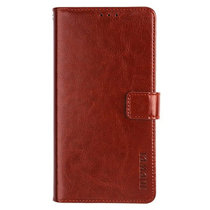 IDEWEI For Motorola Moto G Stylus 5G (2025) Stand Case Crazy Horse Texture Leather Phone Cover