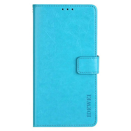 IDEWEI For Motorola Moto G Stylus 5G (2025) Stand Case Crazy Horse Texture Leather Phone Cover