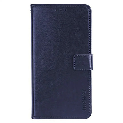 IDEWEI For Motorola Moto G Stylus 5G (2025) Stand Case Crazy Horse Texture Leather Phone Cover
