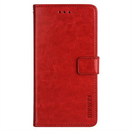 IDEWEI For Motorola Moto G Stylus 5G (2025) Stand Case Crazy Horse Texture Leather Phone Cover