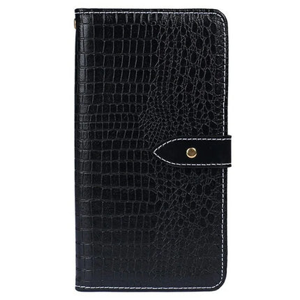 IDEWEI For Motorola Moto G Stylus 5G (2025) Case Crocodile Texture PU Leather Flip Phone Cover