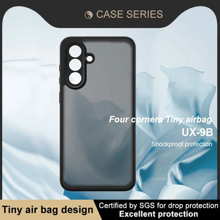 IMAK UX-9B Series For Samsung Galaxy A56 5G Case Tiny Airbag PC TPU Matte Phone Cover