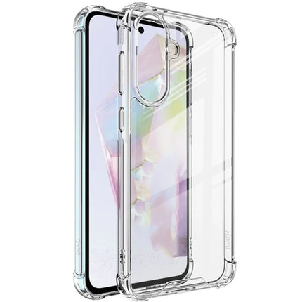 IMAK For Samsung Galaxy A56 5G Case PC+TPU Shockproof Clear Phone Cover