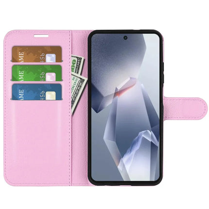 For OnePlus Ace 5 Pro 5G / Ace 5 5G / 13R 5G Case Litchi Texture Shockproof Leather Wallet Phone Cover