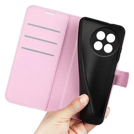 For OnePlus Ace 5 Pro 5G / Ace 5 5G / 13R 5G Case Litchi Texture Shockproof Leather Wallet Phone Cover