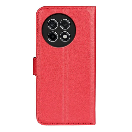 For OnePlus Ace 5 Pro 5G / Ace 5 5G / 13R 5G Case Litchi Texture Shockproof Leather Wallet Phone Cover