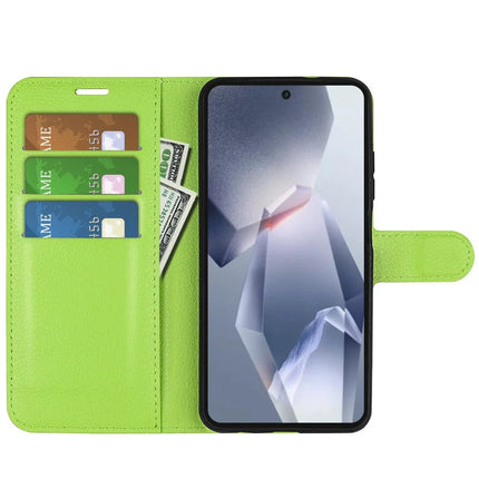 For OnePlus Ace 5 Pro 5G / Ace 5 5G / 13R 5G Case Litchi Texture Shockproof Leather Wallet Phone Cover