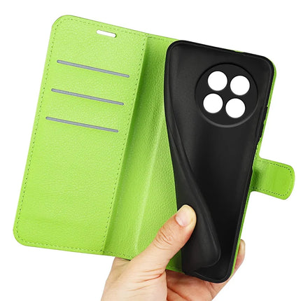 For OnePlus Ace 5 Pro 5G / Ace 5 5G / 13R 5G Case Litchi Texture Shockproof Leather Wallet Phone Cover