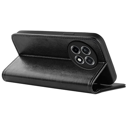 For OnePlus Ace 5 Pro 5G Wallet Case Crazy Horse Texture Stand Leather Phone Cover