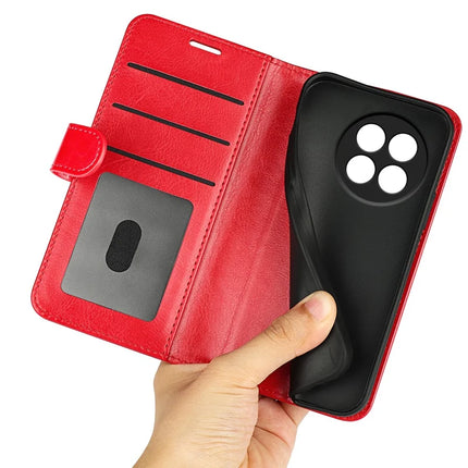 For OnePlus Ace 5 Pro 5G Wallet Case Crazy Horse Texture Stand Leather Phone Cover