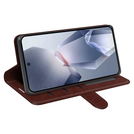 For OnePlus Ace 5 Pro 5G Wallet Case Crazy Horse Texture Stand Leather Phone Cover