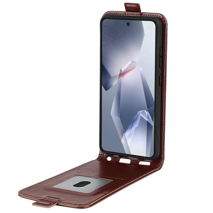 For OnePlus Ace 5 Pro 5G Case with Card Slots Vertical Flip Leather Phone Cover