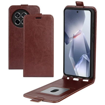 For OnePlus Ace 5 Pro 5G Case with Card Slots Vertical Flip Leather Phone Cover