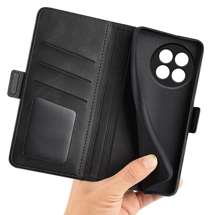 For OnePlus Ace 5 Pro 5G Stand Case Calf Texture Leather Wallet Phone Cover