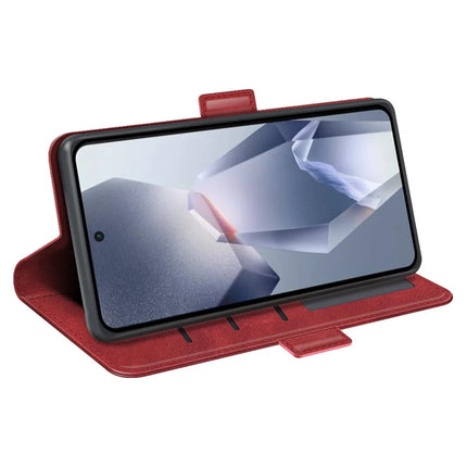 For OnePlus Ace 5 Pro 5G Stand Case Calf Texture Leather Wallet Phone Cover