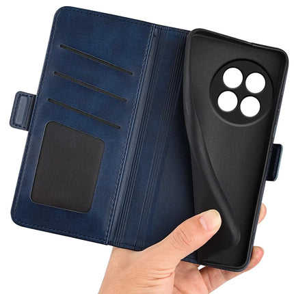 For OnePlus Ace 5 Pro 5G Stand Case Calf Texture Leather Wallet Phone Cover