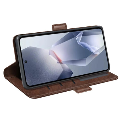 For OnePlus Ace 5 Pro 5G Stand Case Calf Texture Leather Wallet Phone Cover