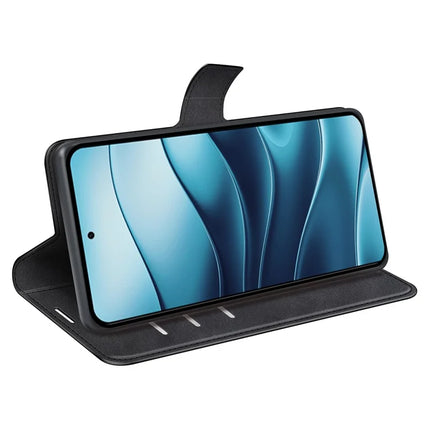 For OnePlus Ace 5 Pro 5G Stand Case Anti-Scratch Calf Texture Leather Phone Cover