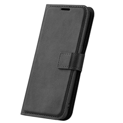 For OnePlus Ace 5 Pro 5G Stand Case Anti-Scratch Calf Texture Leather Phone Cover