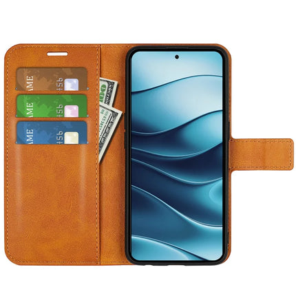 For OnePlus Ace 5 Pro 5G Stand Case Anti-Scratch Calf Texture Leather Phone Cover