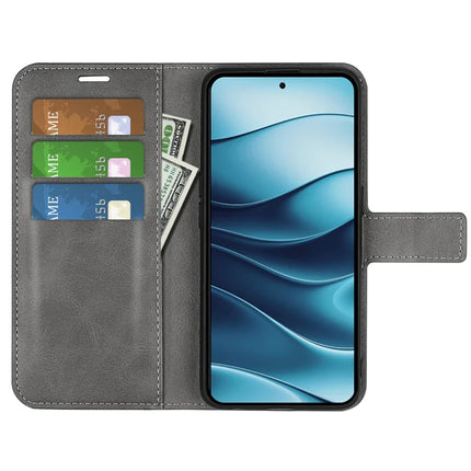 For OnePlus Ace 5 Pro 5G Stand Case Anti-Scratch Calf Texture Leather Phone Cover